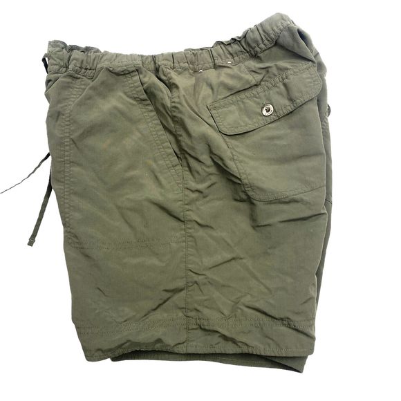 Patagonia Hiking Shorts Womens Size 10 Green 100% Nylon Pockets Drawstring - Picture 6 of 7